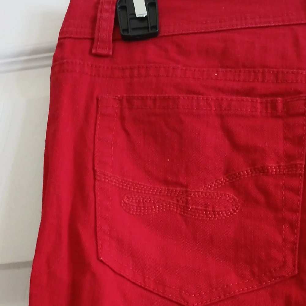 Red Style & Co. Straight Leg Jeans - Picture 4 of 5